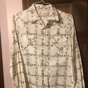 Vintage bke 67 pearl snap shirt